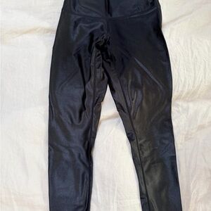 DYI Shimmering Black Leggings